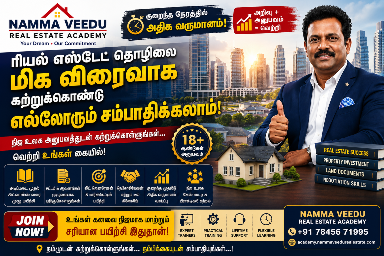 ரியல் எஸ்டேட்டில் வெற்றி