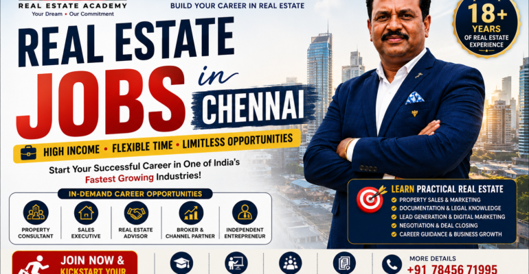 Real Estate Jobs in Chennai